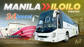 Sumakay ako sa The Best BUS pa Iloilo! | Panay Island Loop - Part 1