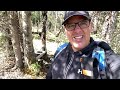 hiking lesueur ridge in ghost pluz alberta