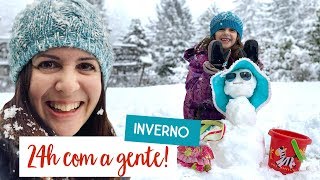 Um dia inteiro com a gente! | 24h no inverno canadense - 2019 | Vlog Ep. 27  • Lu Azevedo