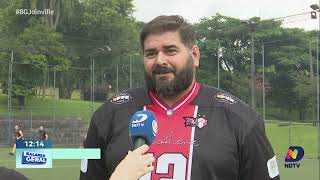 Com mais de 15 anos, Joinville Gladiators tem projeto para construção de estádio próprio