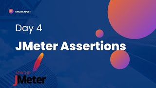 JMeter 4 : JMeter Assertions : Response Assertions