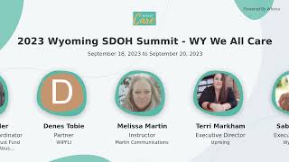 2023 wyoming sdoh summit   wy we all care speaker highlight 1080p