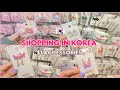 Shopping in korea 🇰🇷 vlog, $1 cute korean accessories haul at Daiso 🎀 Korean convenience store food