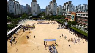 거제중앙초등학교 통일플래시몹