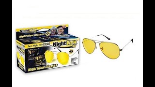 Антибликовые очки Night View Glasses