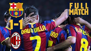 FULL MATCH: Barça - AC Milan (2010) Historic season begins against Italian giants!