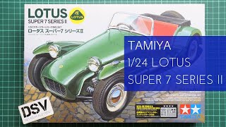 Tamiya 1/24 Lotus Super 7 Series II (357) Review