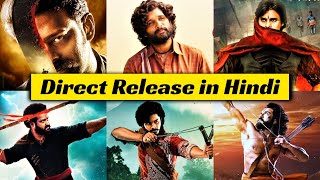 12 Upcoming South Indian Telugu Movies Directly in Hindi And Pan Indian Release 2022 Part 1