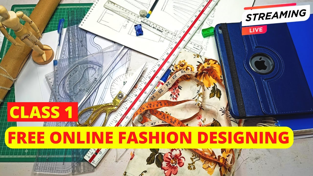 Free Online Fashion Designing Course Dress Making Class 1 - YouTube