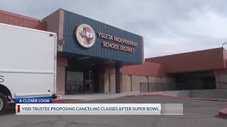 YISD weighs on no classes after Super Bowl due to low attendance