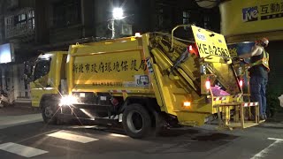 新北市環保局垃圾車KEA-2593、回收車AAD-719、廚餘車112-VK收運Taiwan Garbage Truck in New Taipei city，Taiwanゴミ収集車、대만 쓰레기차