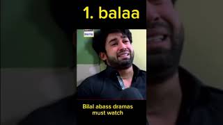 Balaa and Dumpukht must watch #bilalabbaskhan#ushnashah#azeikhadaniel