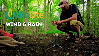 Biolite Campstove 2 - Does It Work In The Wind And Rain?