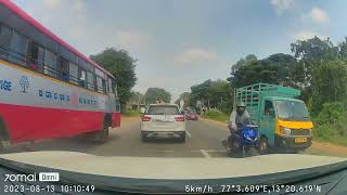 Worst ksrtc driver Never follow rules Dangerous moves