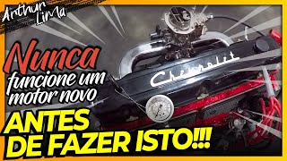 PRIMEIRA PARTIDA EM MOTOR NOVO DO OPALA