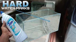 HOW TO REMOVE HARD WATER STAINS FROM YOUR AQUARIUM