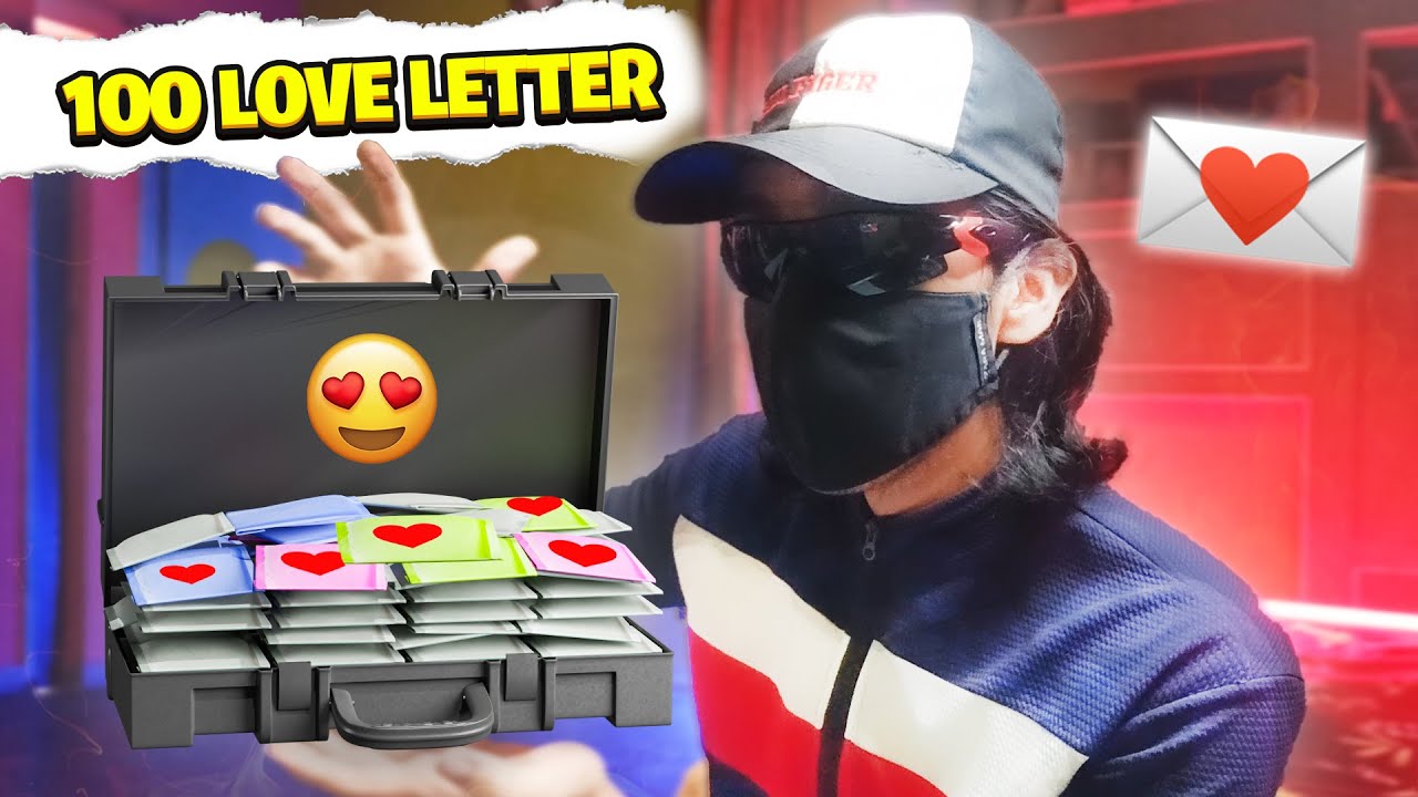 100 Love Letters In 1 Hour Youtube