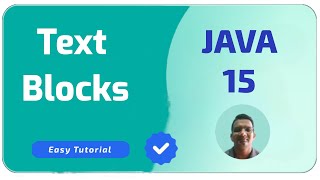 Java 15 feature Text Blocks