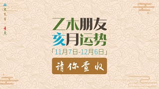 乙木朋友｜你的乙亥月走势请查收｜11月7日至12月6日