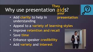 Presentation Aids: What, When, Different CMC Contexts