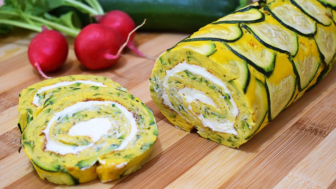 Rolada Od Tikvica Sa Svježim Sirom - Rotolo Di Zucchine E Formaggio ...