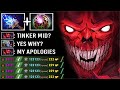 WTF CANCER HERO MID Delete Tinker Ez! Scepter OC Demon 1s Poison Top 9 Rank Gameplay by Save Dota 2