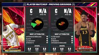 🔴DOMINATING PROVING GROUNDS W/MY 7'0 C🔥🔥🔥 #nba2k25 #nba2k #subscribe #live #contentcreator