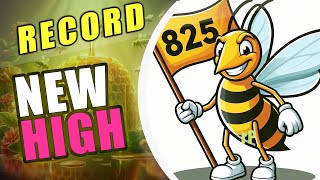 Race Clicker Game Broke 825MILL Speed NEW PERSONAL RECORD | Roblox