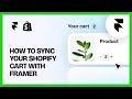 How to Build a Shopify Cart in Framer (Frameship Tutorial)