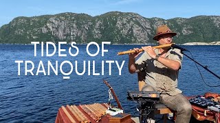 Tides of Tranquility (30 min) #relaxing #flute #improvisation Norwegian Fjord- Praful #livelooping