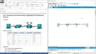 8.1.4.8 Lab - Designing and Implementing a Subnetted IPv4 Addressing Scheme