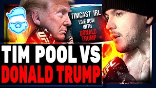 Tim Pool vs Donald Trump LIVE, Hot Mic Moment & Media MELTDOWN Over Comments Timcast IRL Livestream!