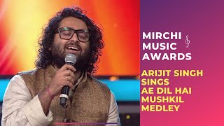 Ae Dil Hai Mushkil medley|Arijit Singh \u0026 Jonita Gandhi | Mirchi Music Awards | #RSMMA | Radio Mirchi