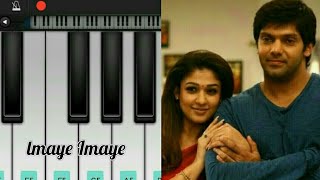 Imaye Imaye song piano cover | Raja Rani | perfect piano