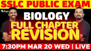 SSLC Public Exam Biology -  Chapter Revision | Eduport Class 10