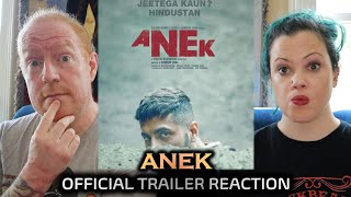 Anek Official Trailer Reaction (Ayushmann Khurrana, J.D. Chakravarthy, Andrea Kevichüsa, 2022)