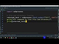 How to Run a Shell Command and Get The Output in Python