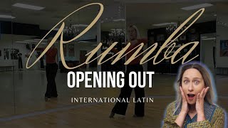 Rumba Opening Out Left to Right | Tip #28 | Footwork | Timing | Basic Mechanics | Beginner Level