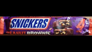 Snickers Peanut Brownie Bar Review