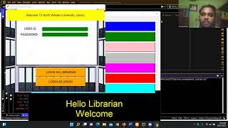 Library Management Project(LMS) With Python using Pycharm and Tkinter With Source Code.