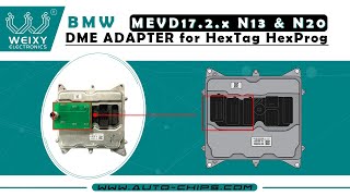 BMW MEVD17.2.x N13 \u0026 N20 DME adapter for HexTag HexProg