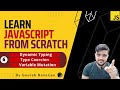 Dynamic Typing | Type Coercion | Variable Mutation | JavaScript Tutorials for Beginners