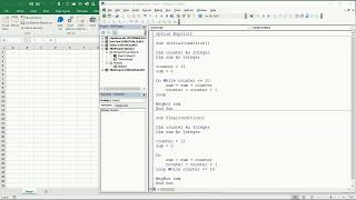 23 ENG VBA Excel Repeating code using a DO WHILE LOOP