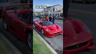 Ferrari F50 vs Ferrari F40… #shorts