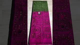 Cotton silk best quality madhubani printed sarees with ranning blouse #shorts#