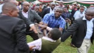 DRAMA ERUPTED AT NAKURU BURIAL AFTER LEADERS CLASHED AT THE BURIAL OF MOLO ACTIVIST RICHARD OTIENO!!