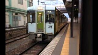 ＩＧＲいわて銀河鉄道→花輪線 キハ110系 走行音（走行音＋静止画） （盛岡→大館）