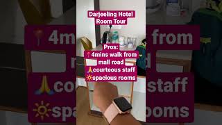 Hotel near Darjeeling Mall-Cliffton Royals Room Tour! Rating: 4.2/5 #darjeeling #roomtour