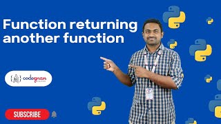 Function returning another function in Python | Python Tutorials - 2022 | Codegnan