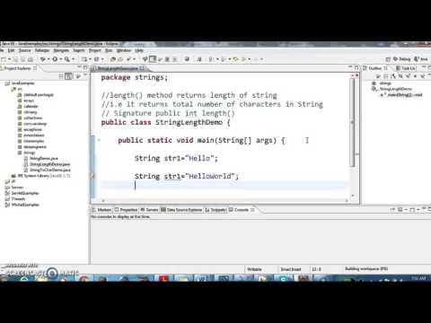 How to find length of String in java? How to find length of String in java?